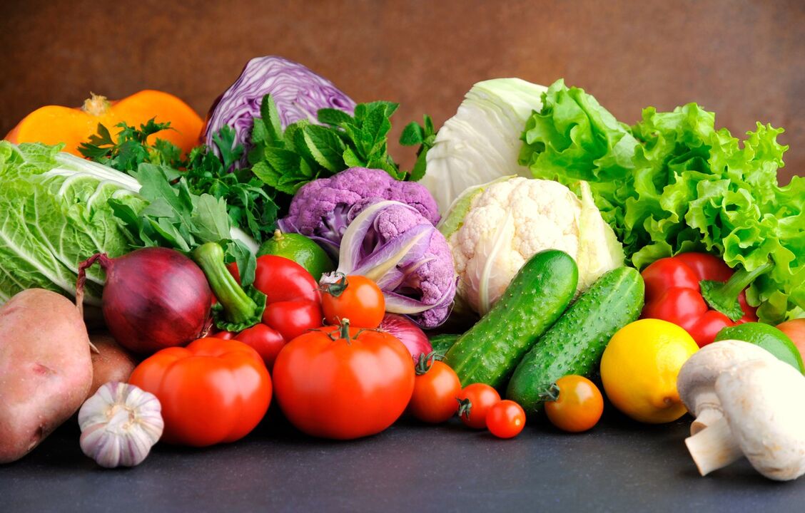 grøntsager til vægttab
