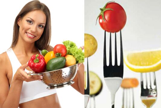 frugt og grøntsager til vægttab