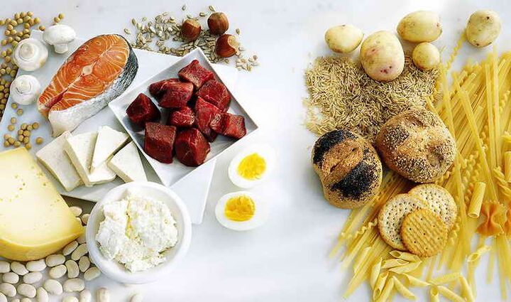 protein-kulhydrat diæt