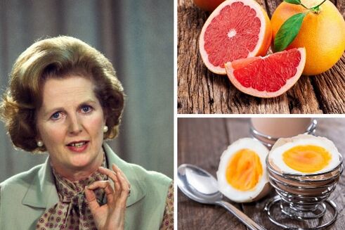 Margaret Thatcher og Maggi diætfødevarer